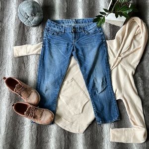 Express Capri Jeans